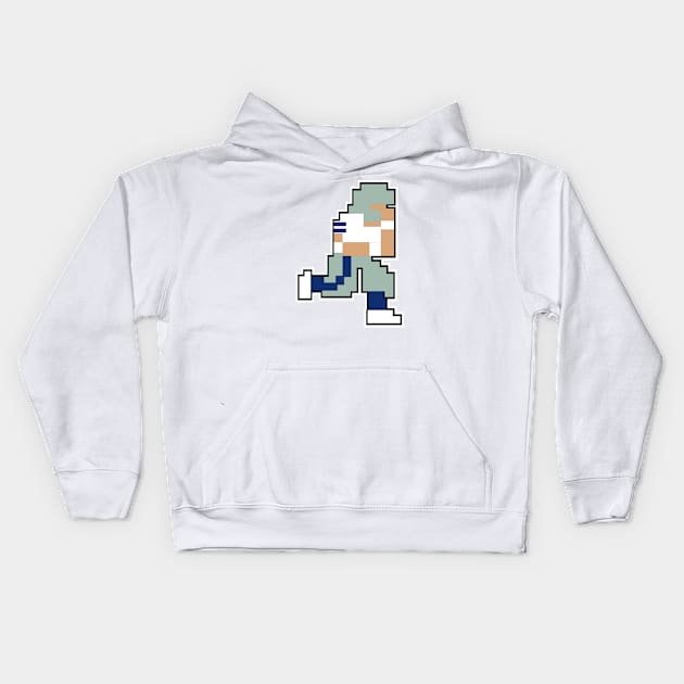 Tecmo Bowl Dallas Kids Hoodie by jackandcharlie